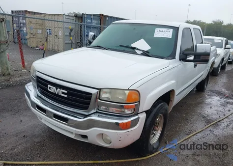 2007 GMC Sierra 1500Hd Classic Sle2 z USA, uszkodzony, nr VIN 1GTGC13U07F136761